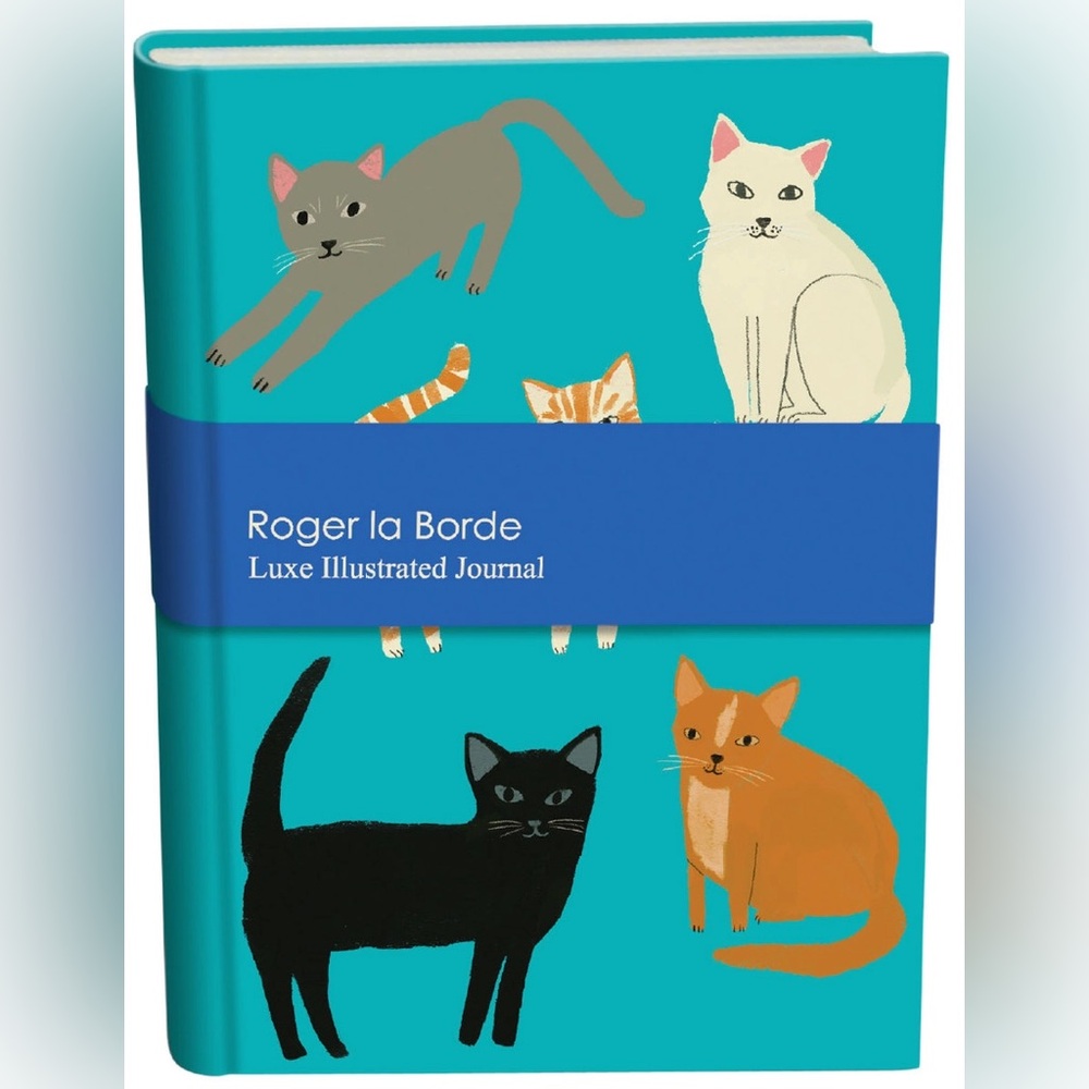 Cat-Themed Illustrated Journal Adorable cats staring at you on all 272 pages - Picture 3 of 10